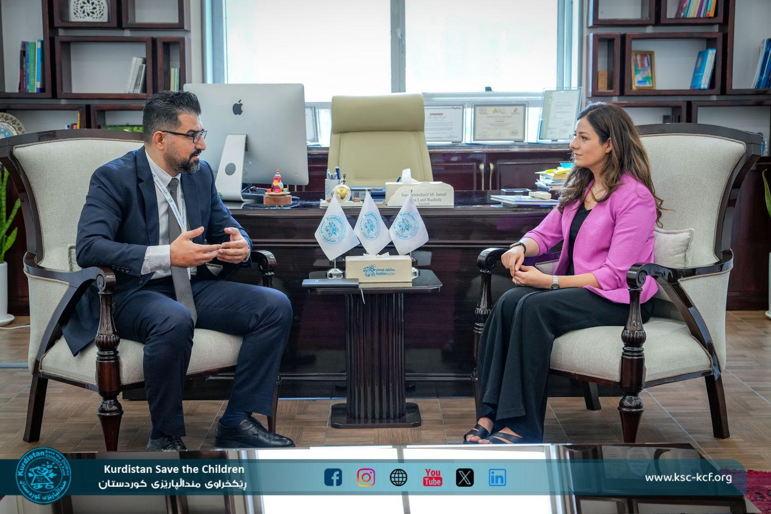 KSC President Meets Preventive Health Director to Strengthen Child Health Collaboration