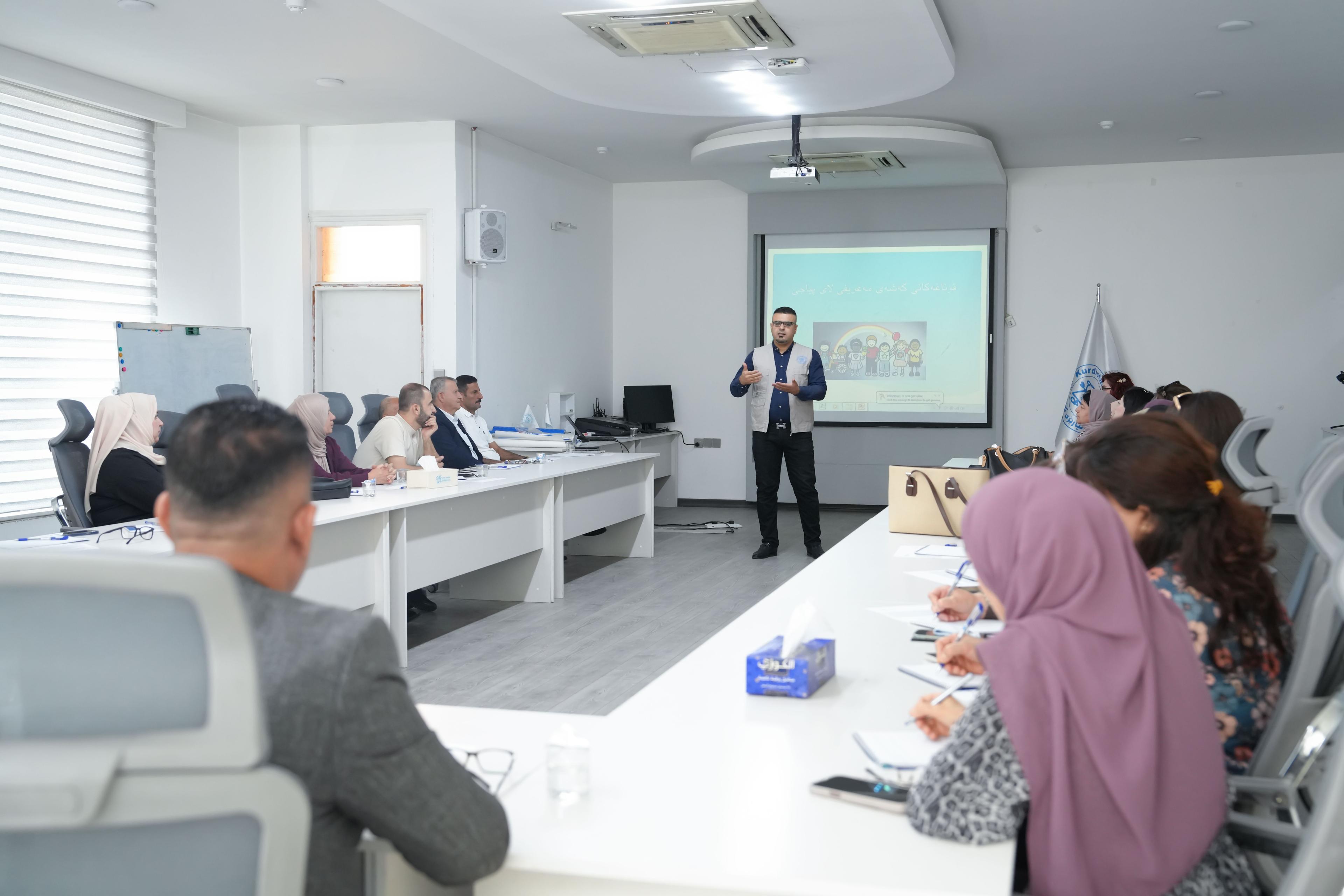 بەهێزکردنی ئاستی خزمەتگوزارییەکانی ژووری سەرچاوە لە خوێندنگاکانی ناوچەکەدا 