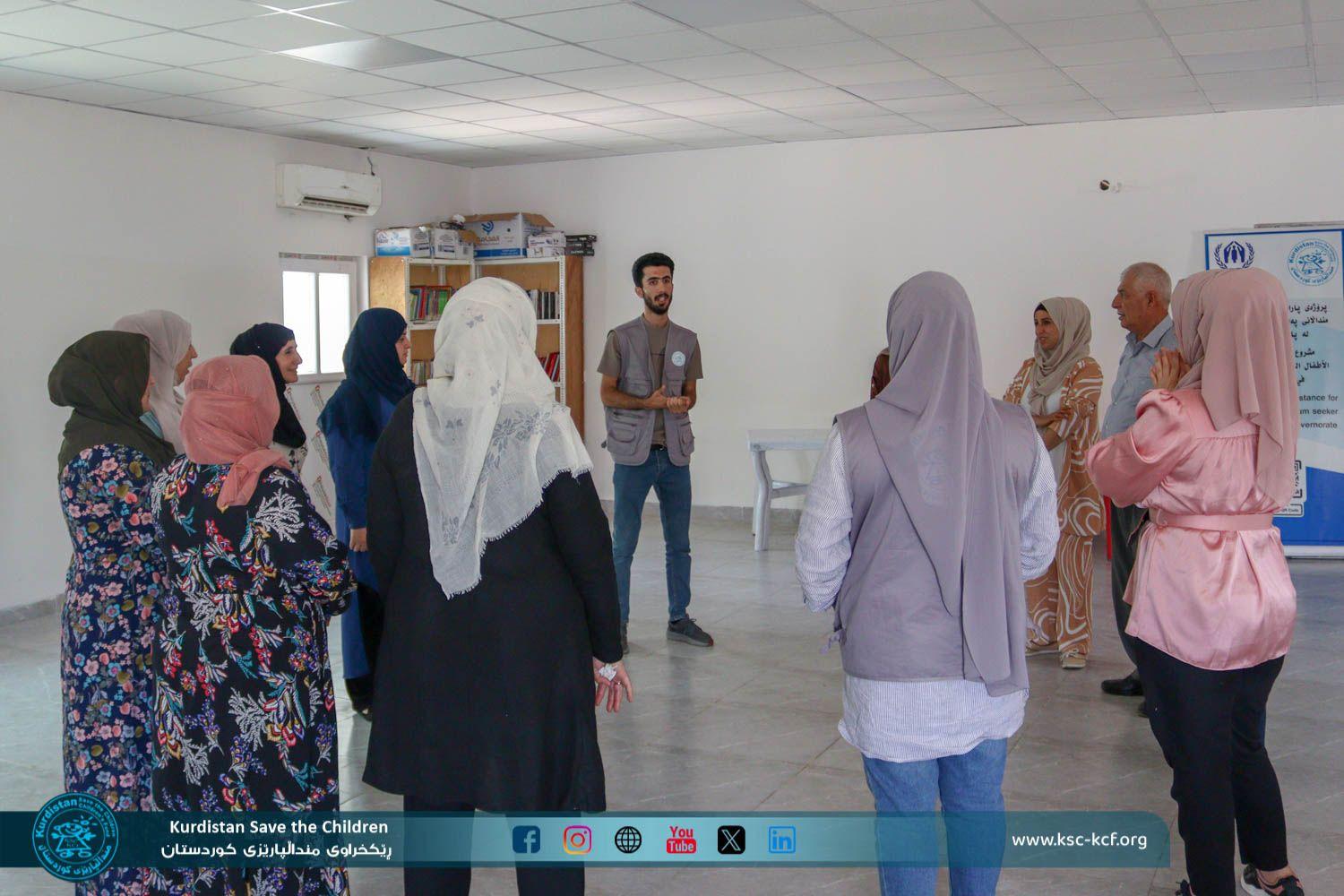 ERBIL: KSC and UNHCR Launch Comprehensive Child Protection Training Initiative