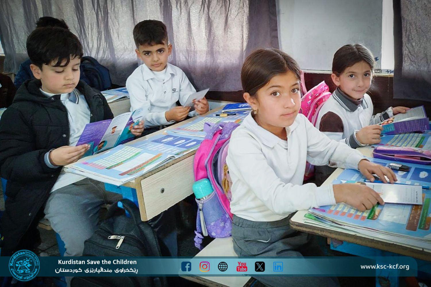 هەڵەبجەی تازە: ڕێکخراوی منداڵپارێزی کوردستان هەڵمەتێکی هۆشیاری ئەنجامدا بۆ ڕێگریکردن لە بڵاوبوونەوەی پەتای سکچوون لە قەزای شارەزور