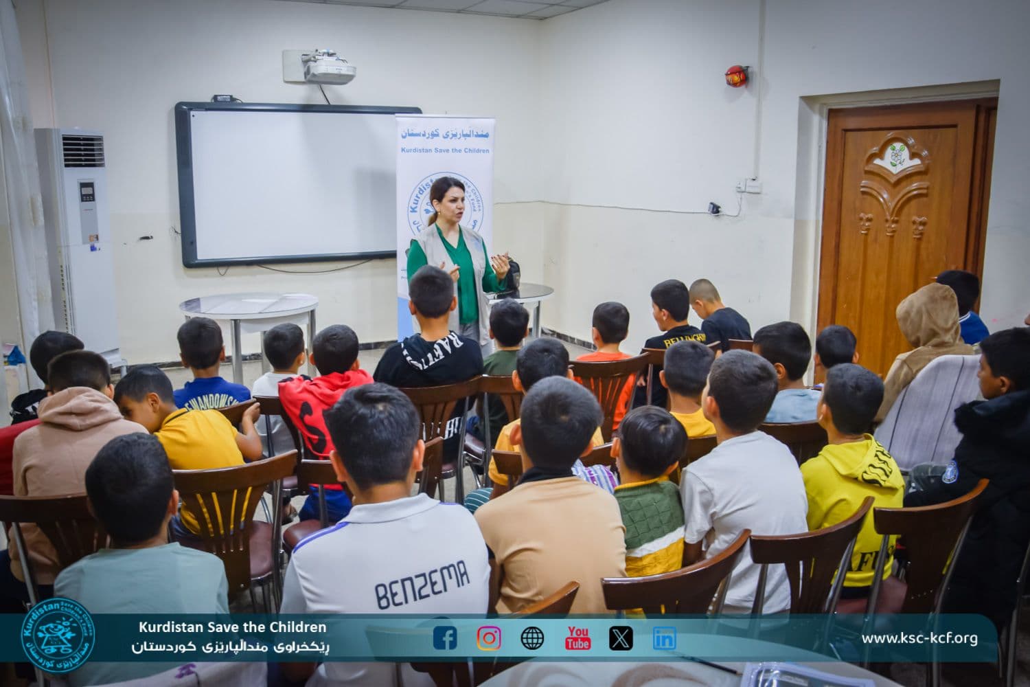 KSC Hosts Child Protection Training for Orphans in Kirkuk